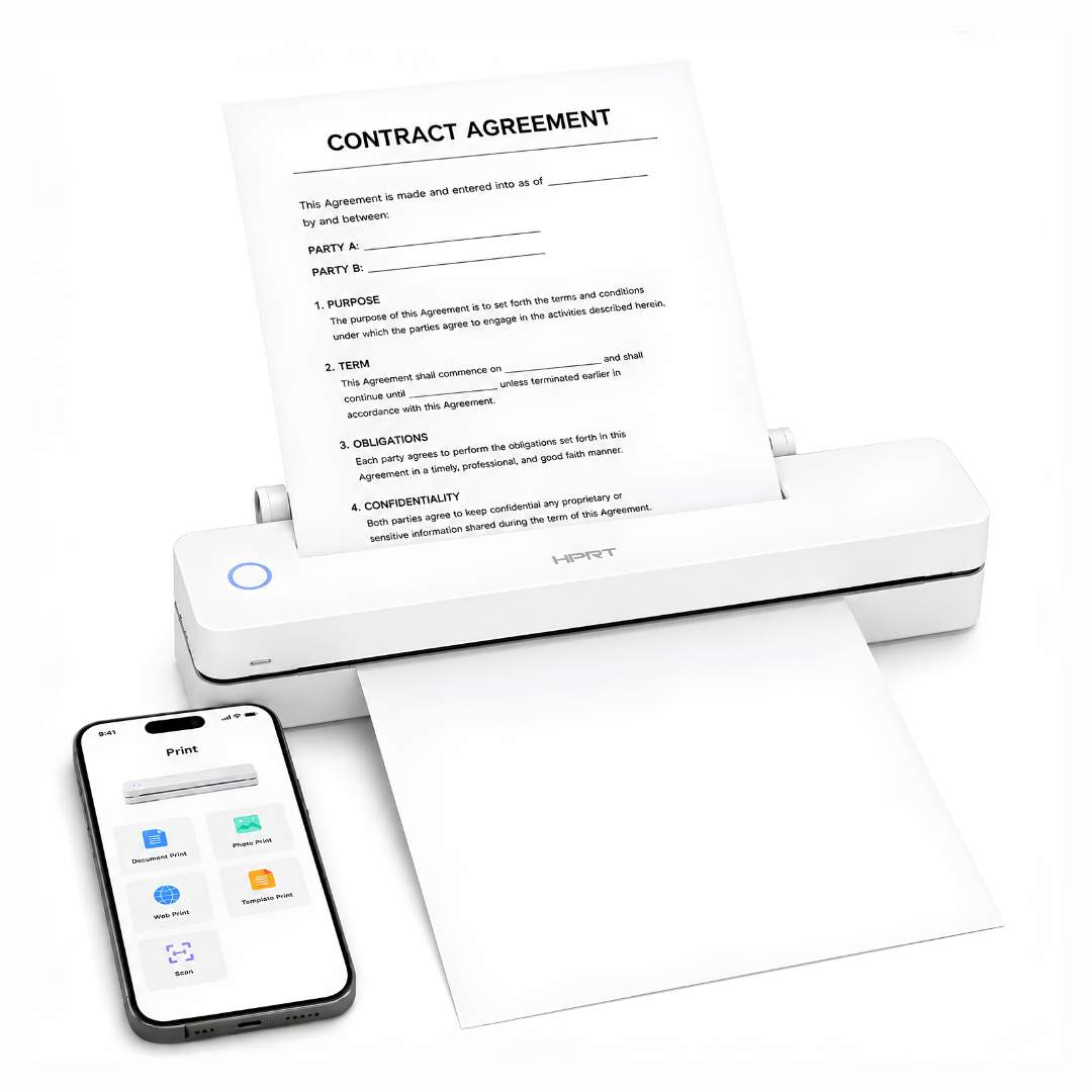 PortaPrint - Wireless Inkless A4 Printer