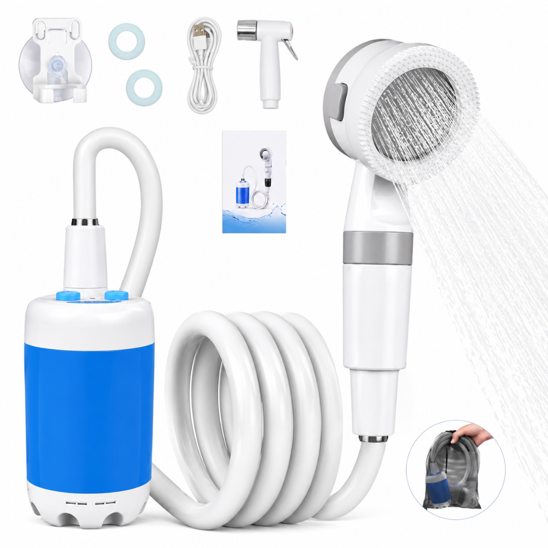 AquaGo - Portable Rechargeable Camping Shower