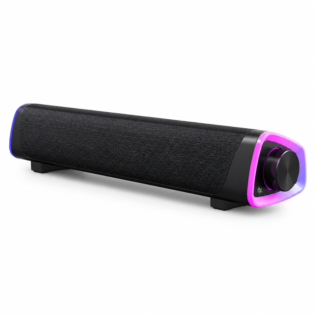 SonicBar - HD Bluetooth Desktop SoundBar Speaker