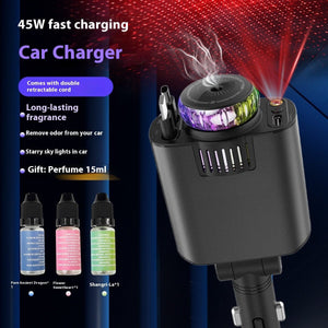 AromaDrive – Starry Sky Super Fast Car Charger - OneTapWireless