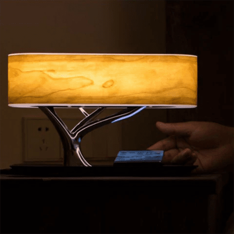 Elysia - Tree of Life Lamp with Wireless Charger - OneTapWireless