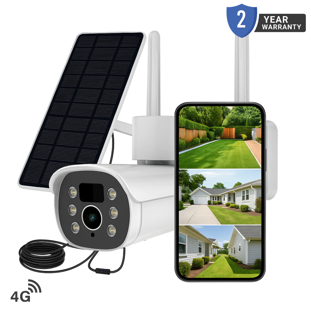 HomeGuard Wireless Solar Camera