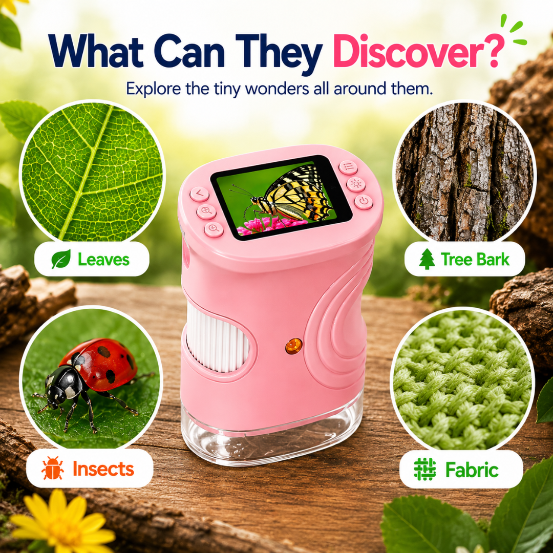 TinyBuddy - Kids Portable Microscope
