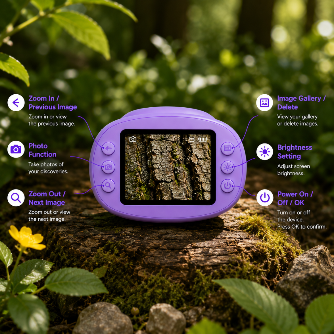 TinyBuddy - Kids Portable Microscope