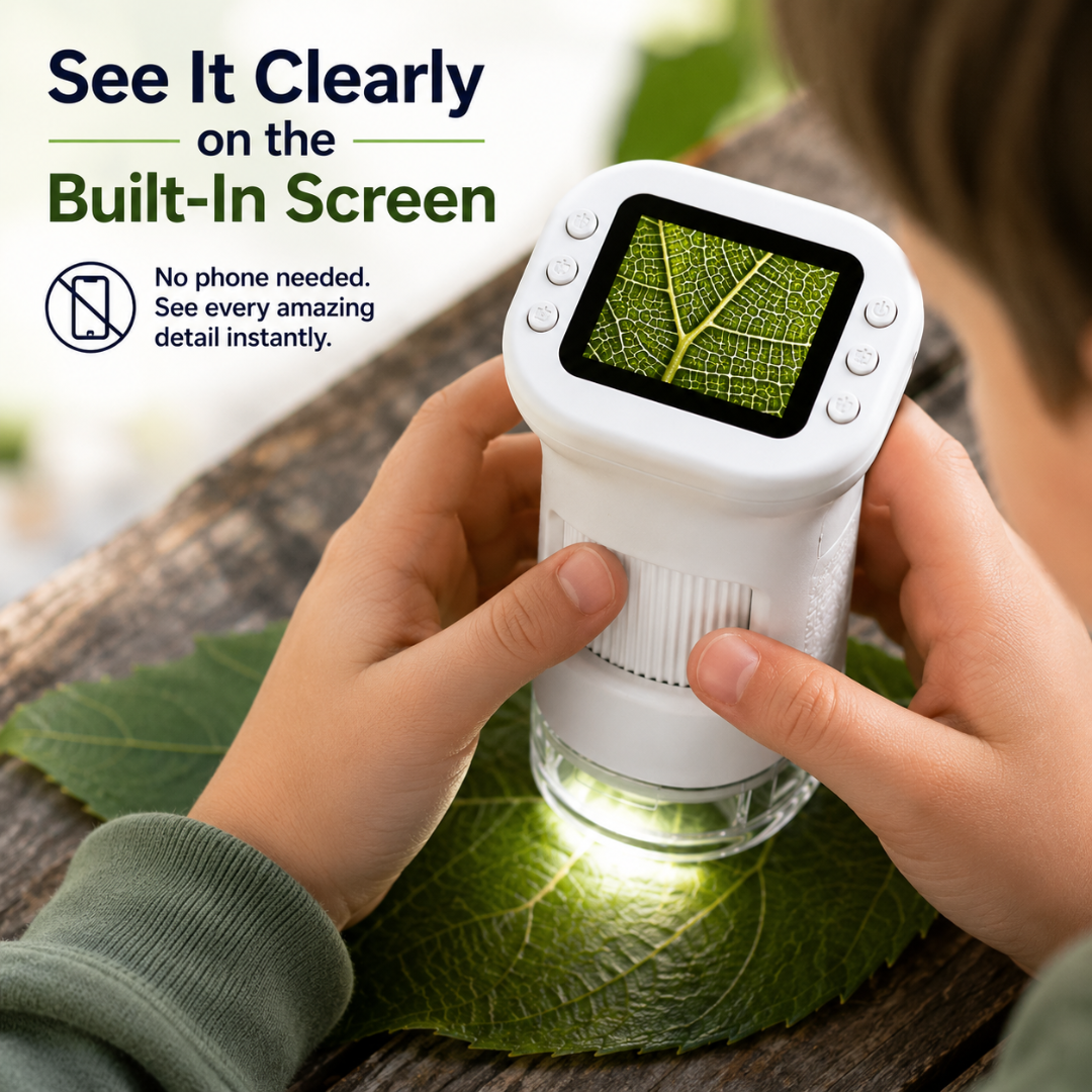 TinyBuddy - Kids Portable Microscope