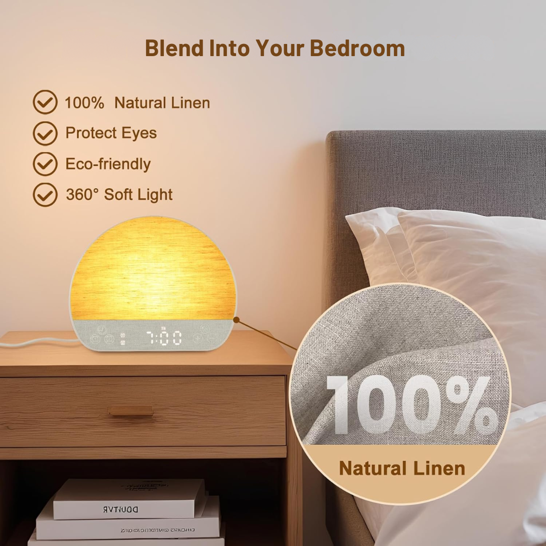 DawnNest - Sunrise WakeUp Lamp & Alarm Clock