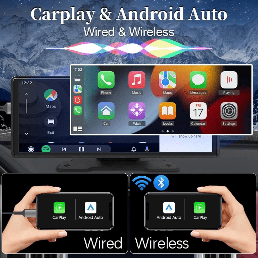 MountGo 2 Pro - Car Screen with Apple CarPlay & Android Auto