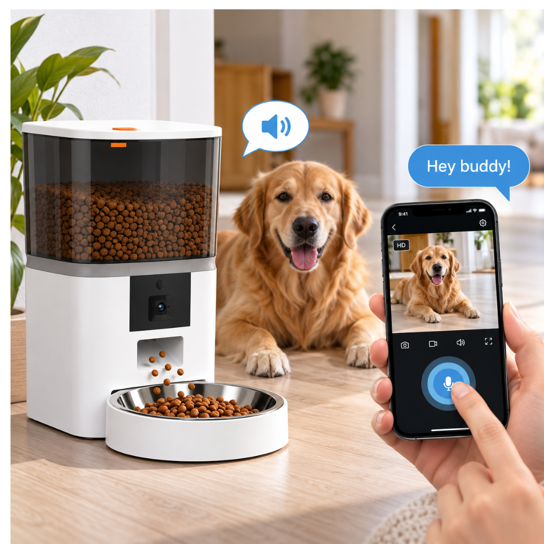 PawCam - Automatic Pet Feeder with HD Camera