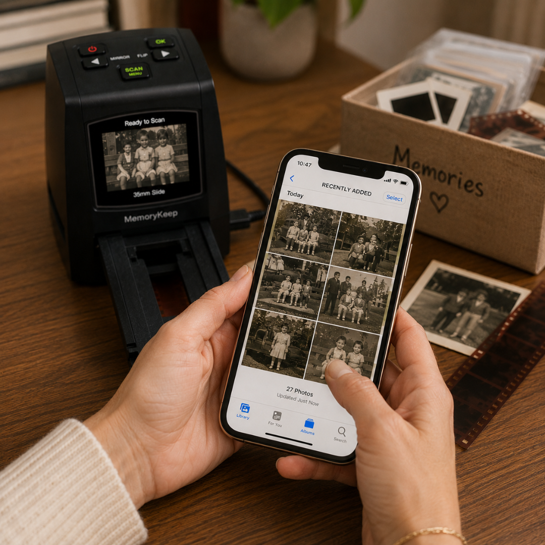 MemoryKeep - Old Film and Photo Scanner