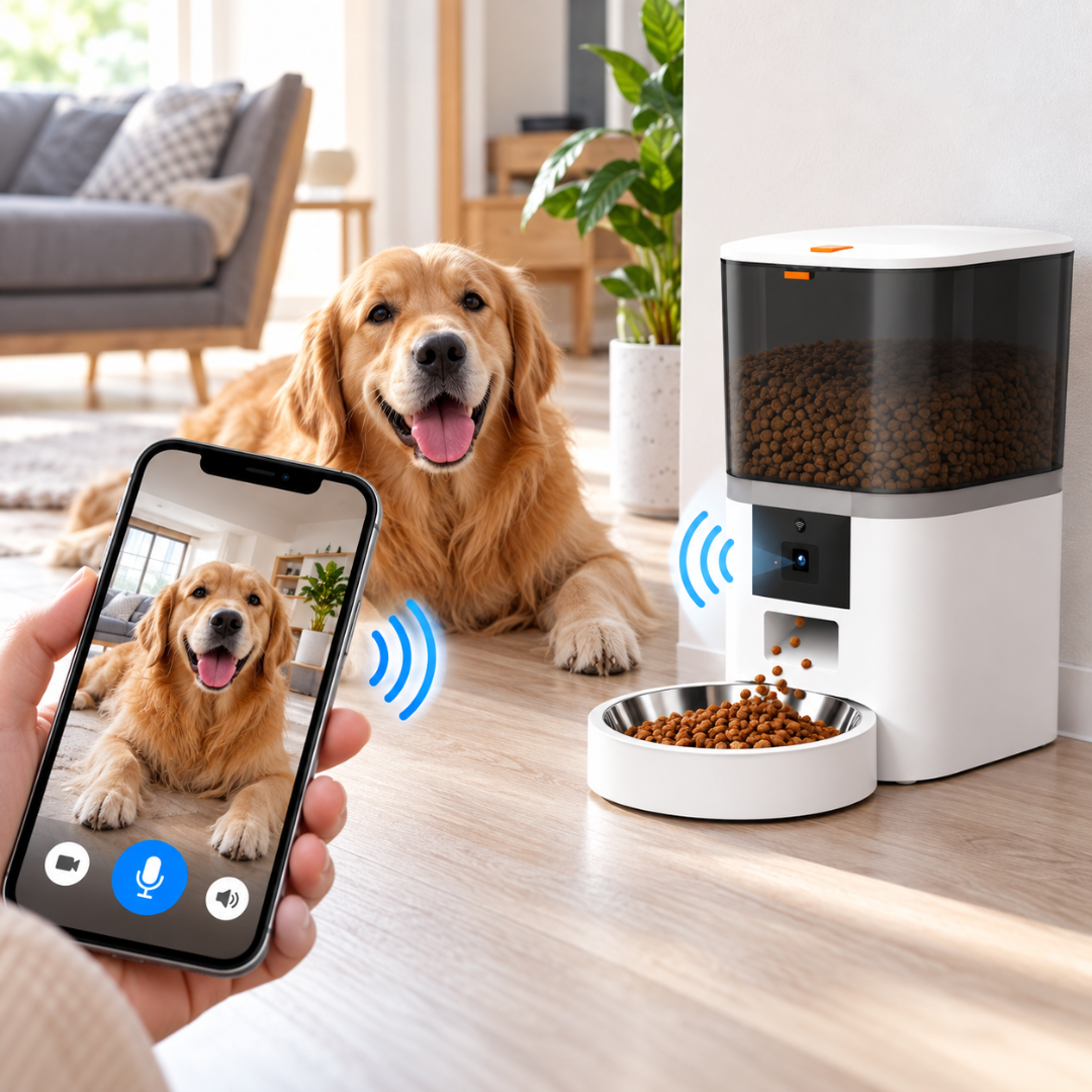 PawCam - Automatic Pet Feeder with HD Camera