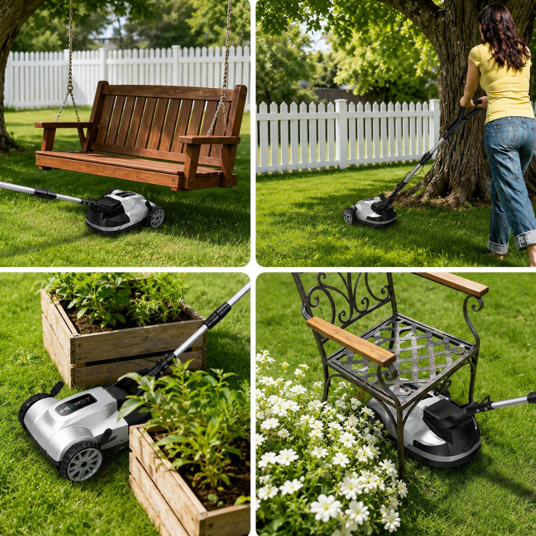 PowerTrim - Rechargeable Electric Lawn Mower
