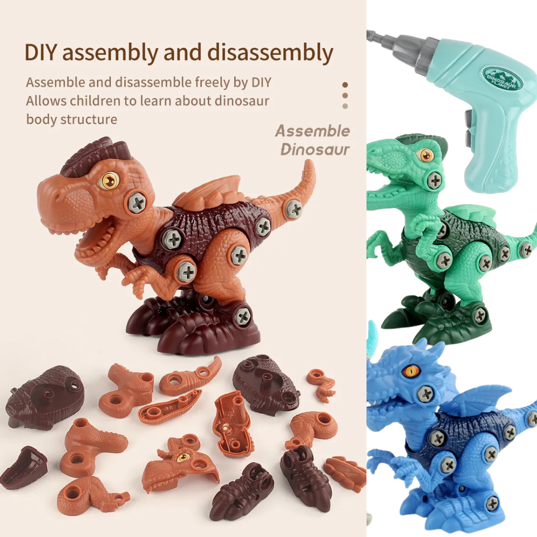 BuildBuddy - Dinosaur Learning Tool Set for Kids