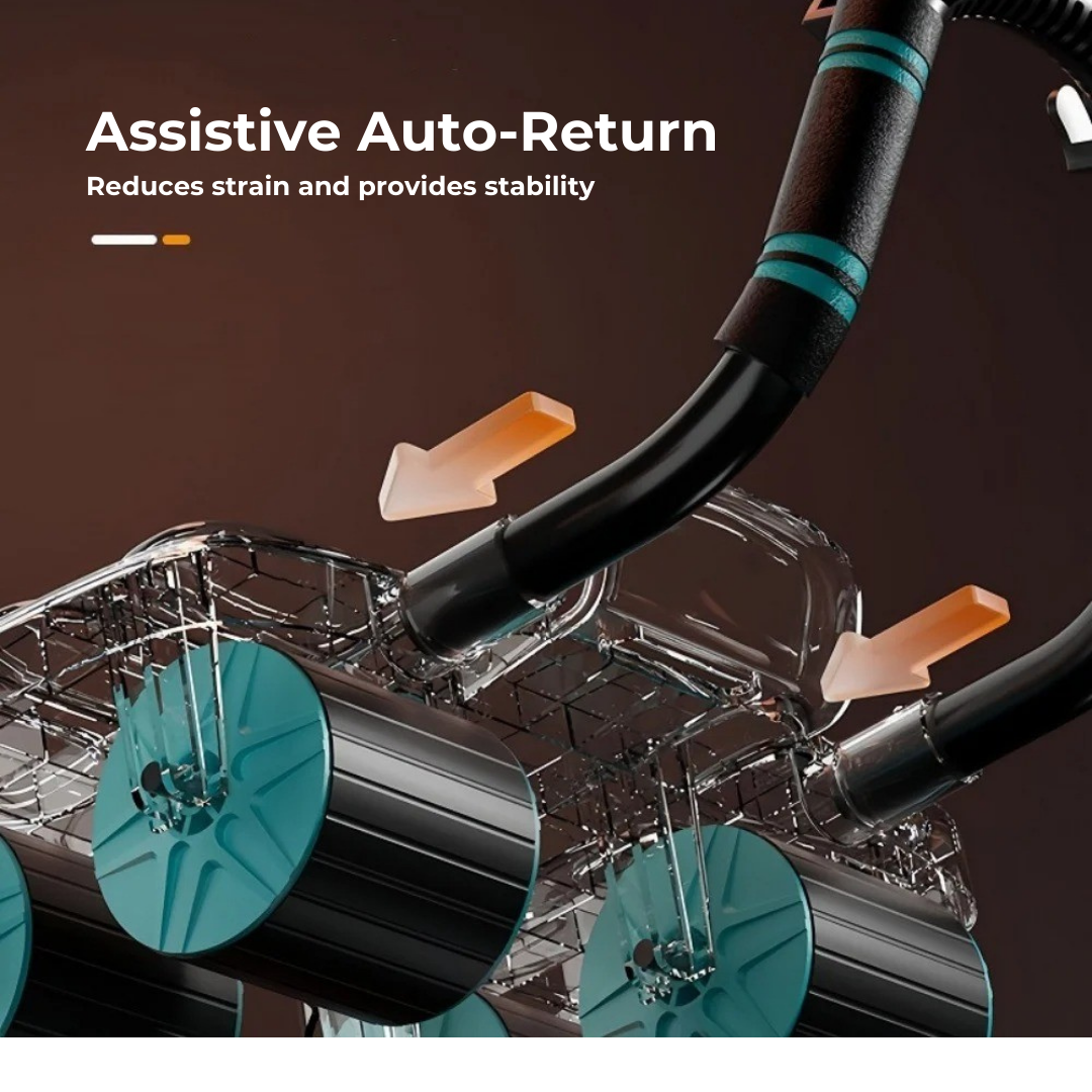 Rollaxa Ab Roller with Assistive Auto-Return