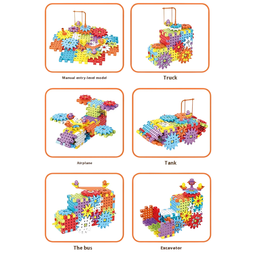 BuildBuddy – Build & Spin STEM Gears Adventure Kit