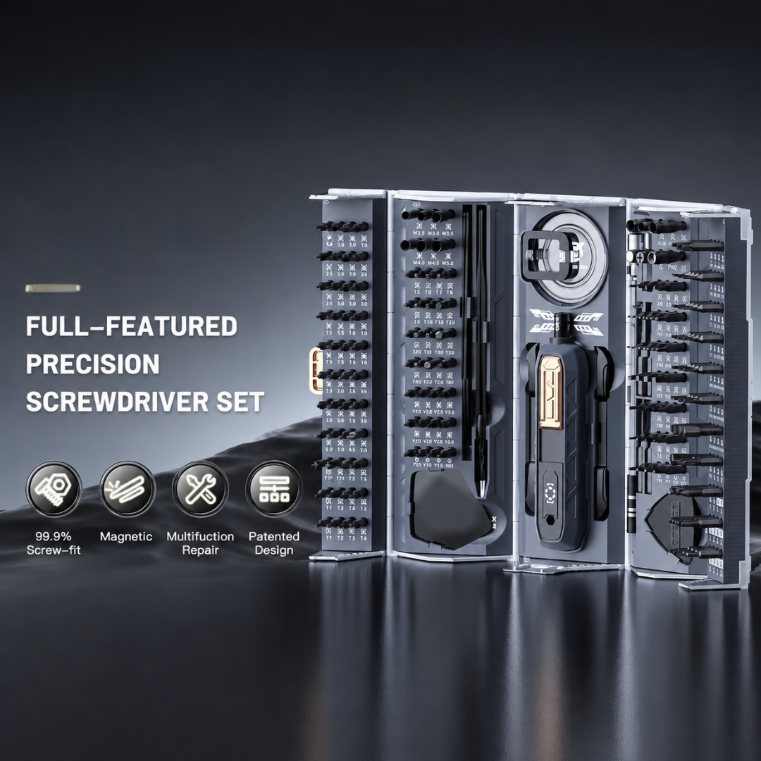 PrecisionPro - 180-in-1 Precision Screwdriver Kit