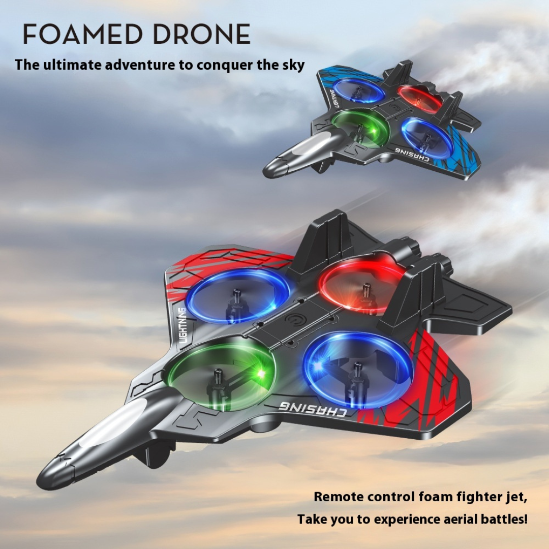 SkyJet - Light Up RC Foam Jet for Kids