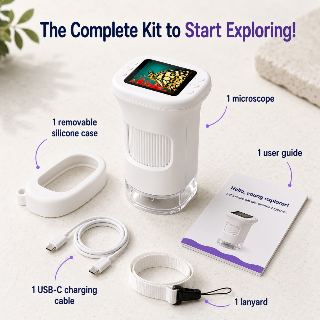 TinyBuddy - Kids Portable Microscope