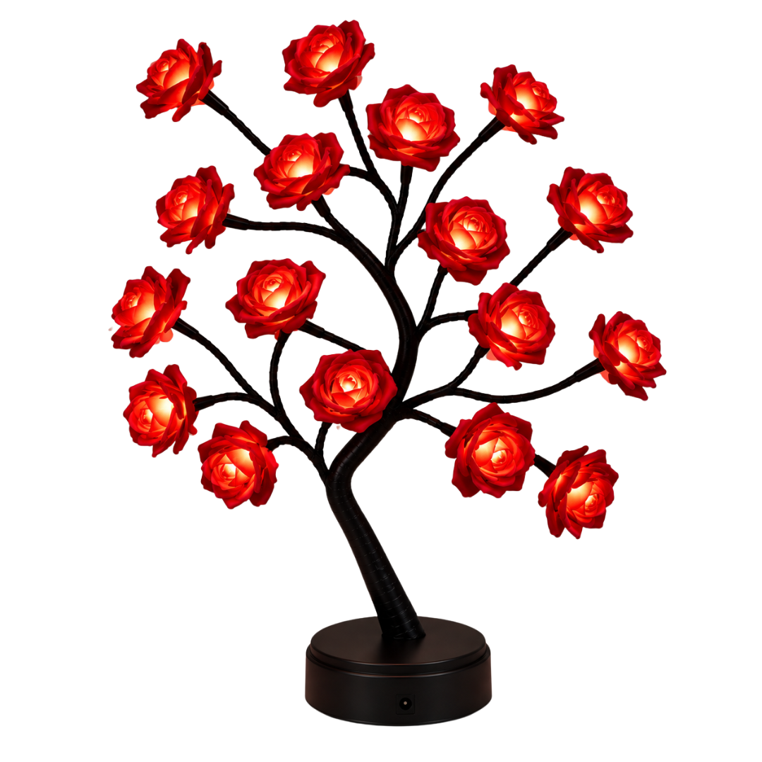 RoseNest - Touch Control LED Rose Tree Lamp