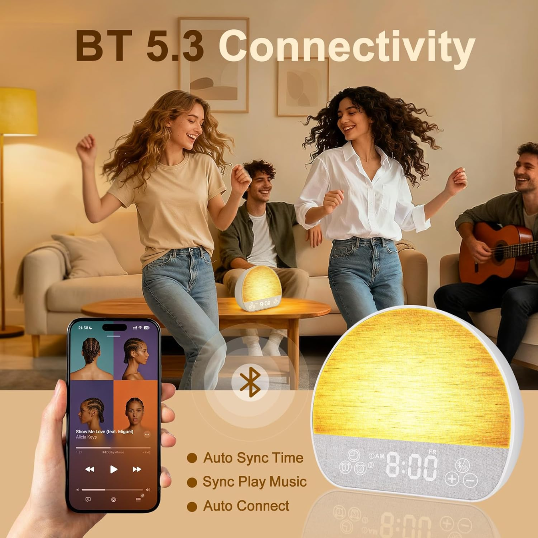 DawnNest - Sunrise WakeUp Lamp & Alarm Clock