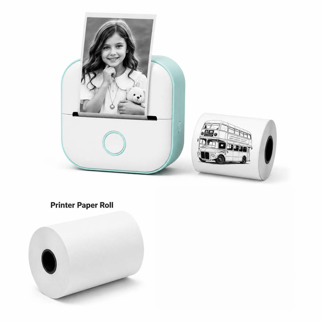 PrintBuddy - Portable Bluetooth Label Printer