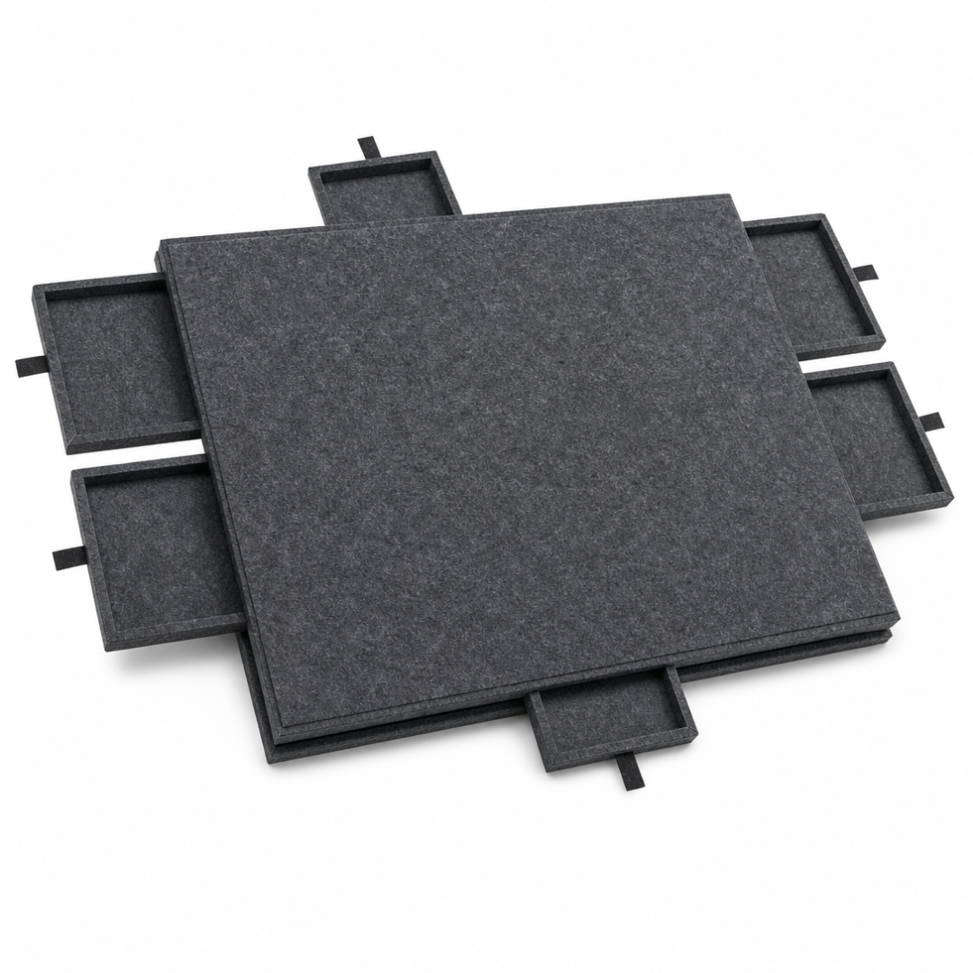 JigStore – Foldable Puzzle Board with Sorting Drawers