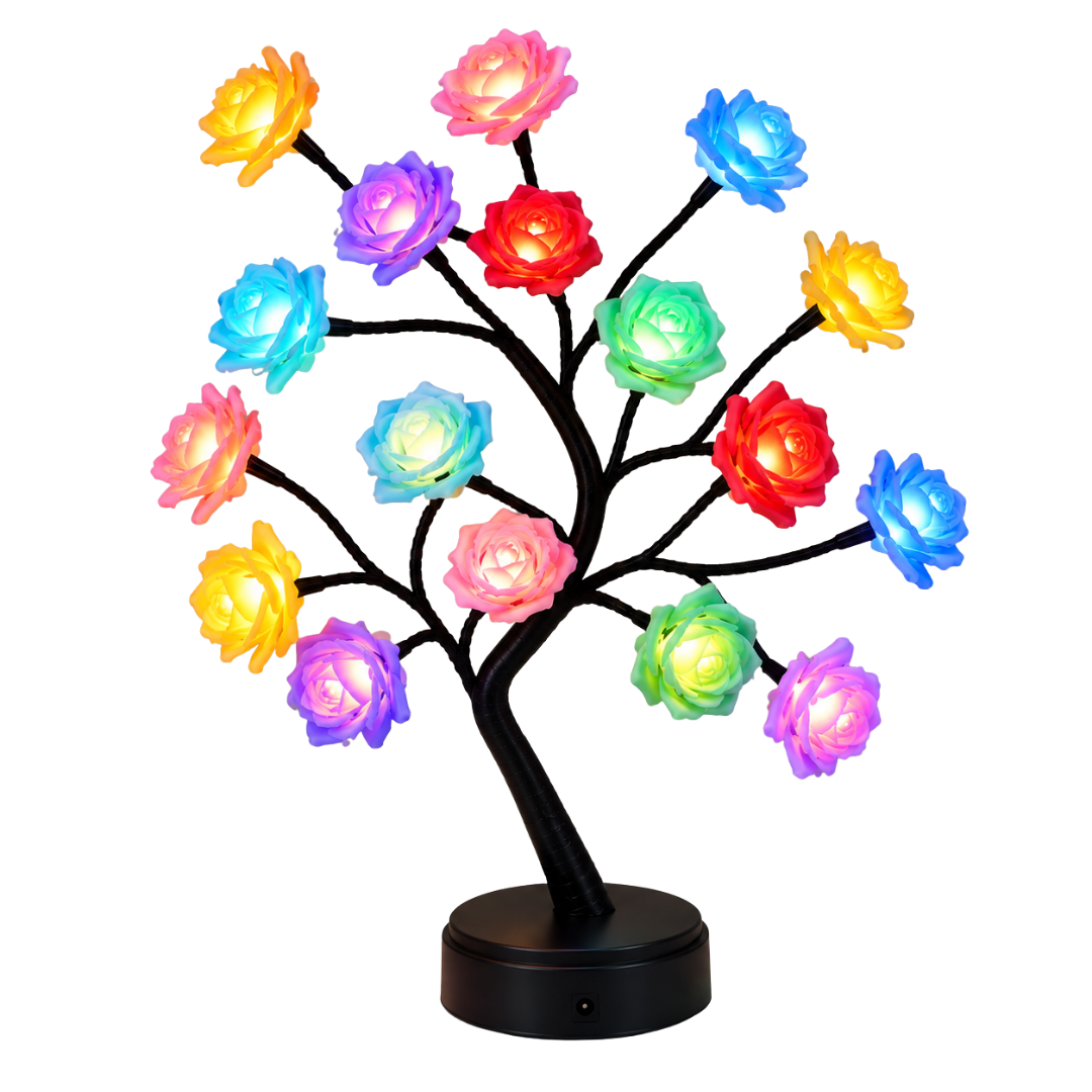 RoseNest - Touch Control LED Rose Tree Lamp