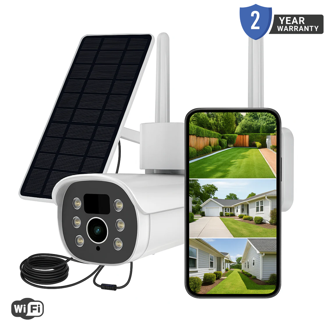 HomeGuard Wireless Solar Camera