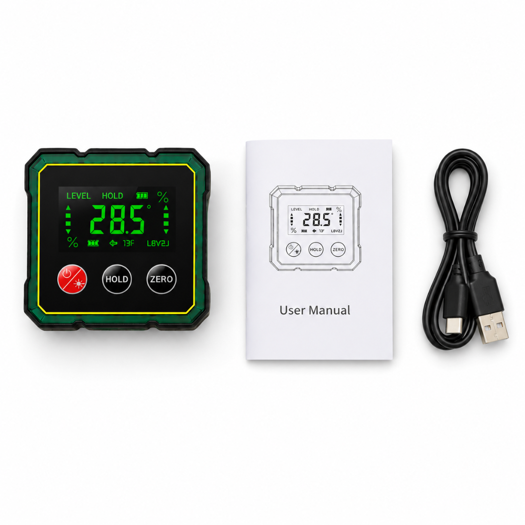 AngleMate - Digital Magnetic Level & Angle Finder