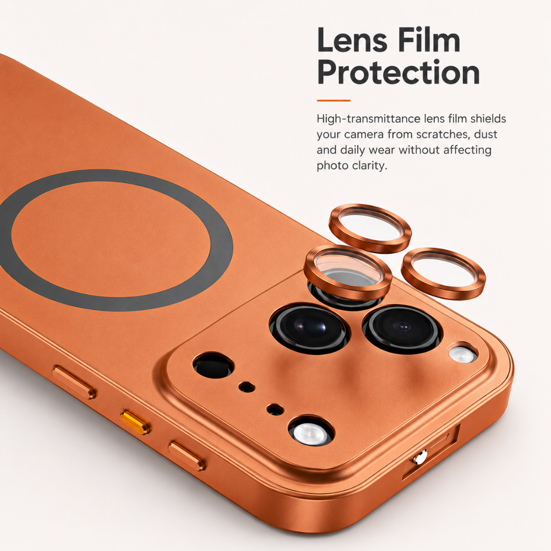 SnapShield - Magnetic Metal Frame Phone Case