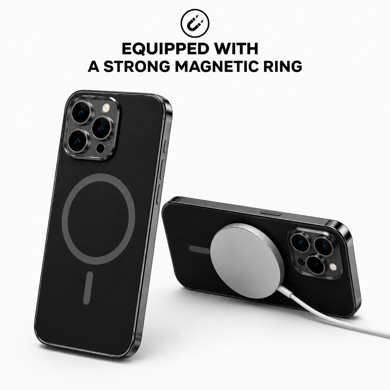 SnapShield - Magnetic Metal Frame Phone Case