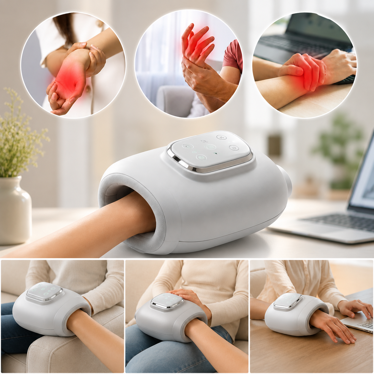 FlexRelief - Heated Wrist & Finger Massager