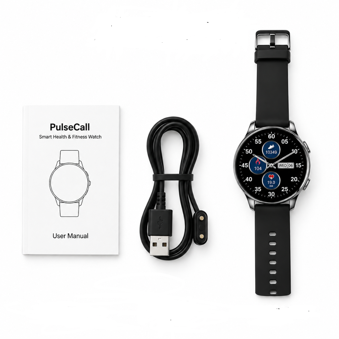 PulseCall - Smart Health & Fitness Watch