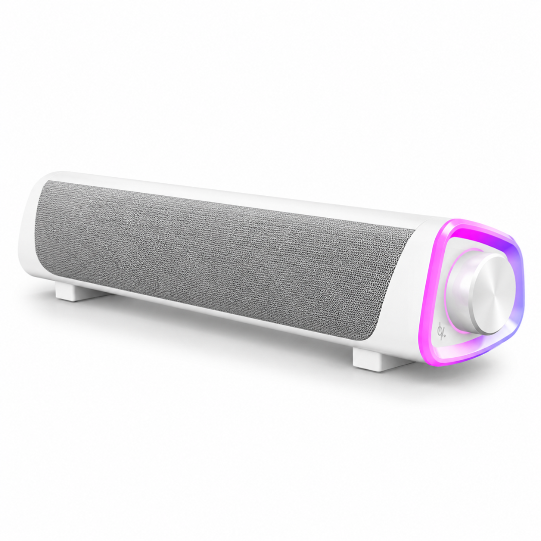 SonicBar - HD Bluetooth Desktop SoundBar Speaker