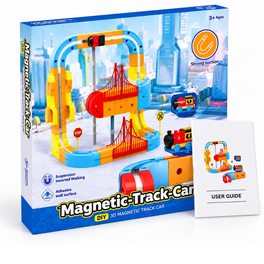 BuildBuddy - STEM Cube Track Building Set