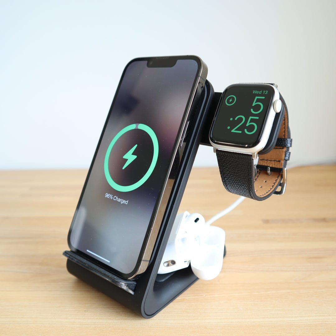 PowerBase Pro - 3-in-1 Wireless Charger