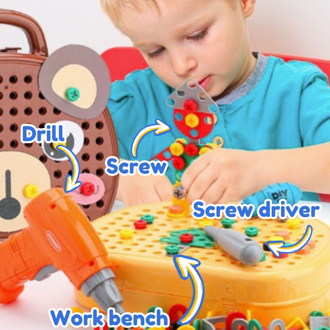 BuildBuddy 2 - Learning Tool Set for Kids - OneTapWireless