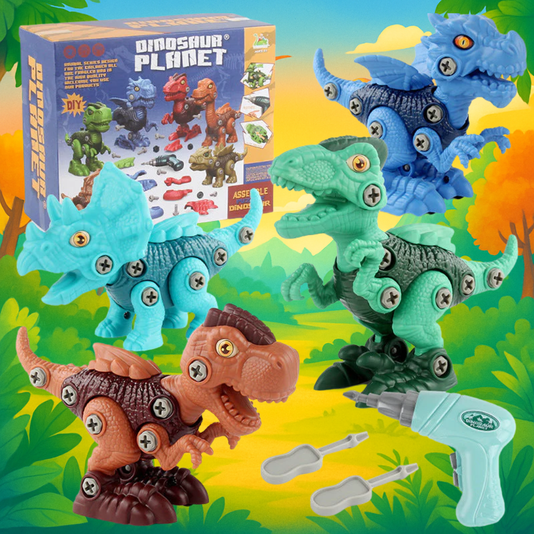 BuildBuddy - Dinosaur Learning Tool Set for Kids - OneTapWireless