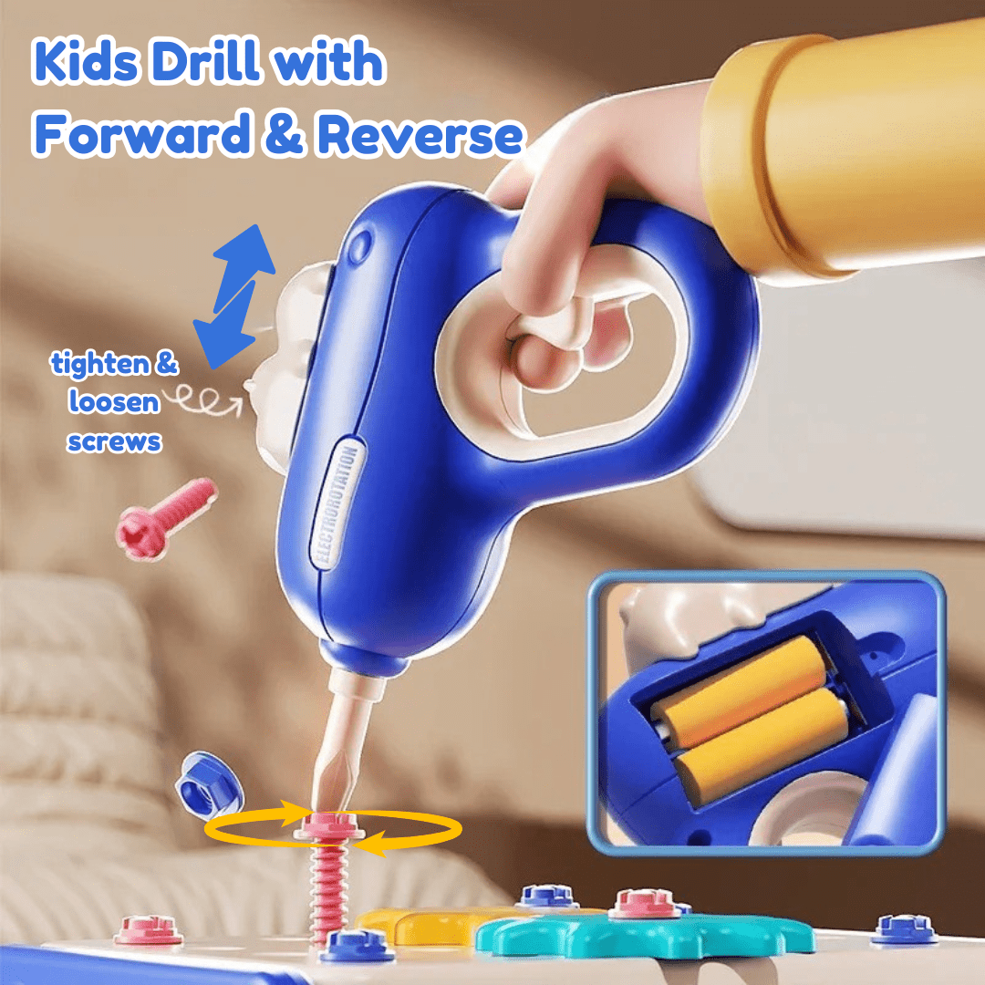 BuildBuddy - Learning Tool Set for Kids - OneTapWireless