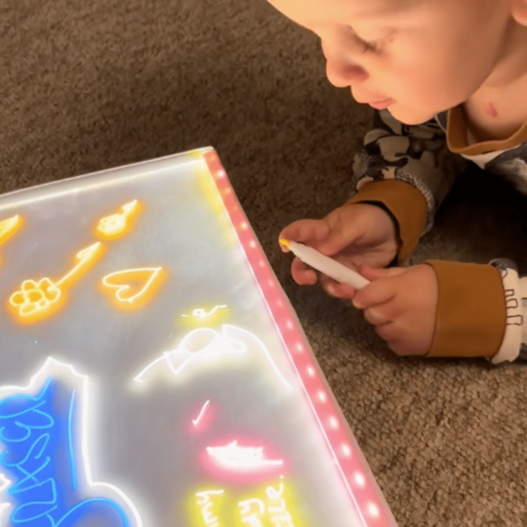 EduGlow – Light - Up Learning Board for Kids - OneTapWireless