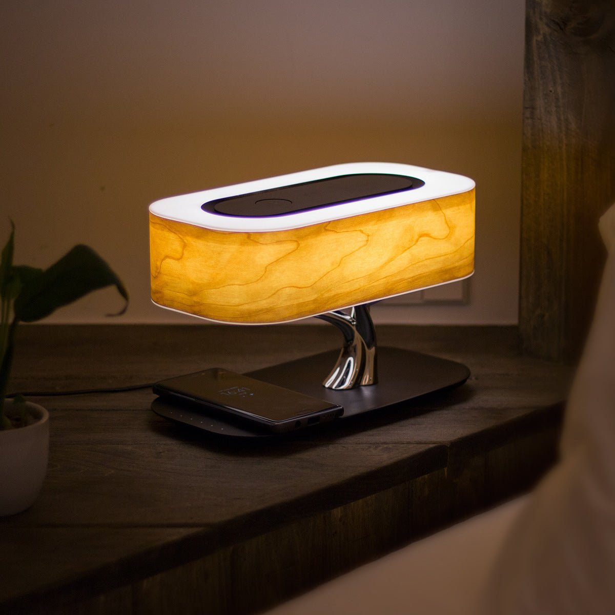 Elysia - Tree of Life Lamp with Wireless Charger - OneTapWireless