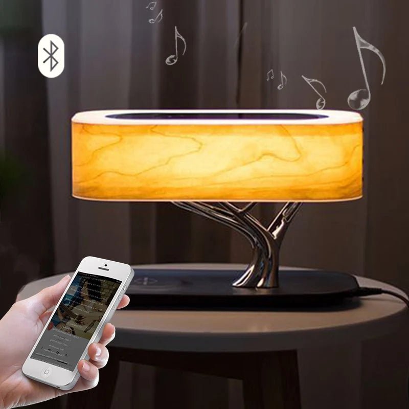 Elysia - Tree of Life Lamp with Wireless Charger - OneTapWireless
