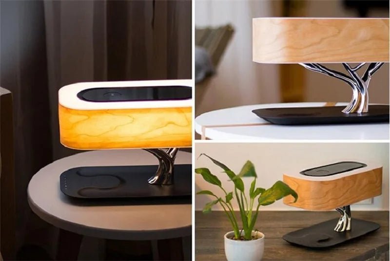 Elysia - Tree of Life Lamp with Wireless Charger - OneTapWireless