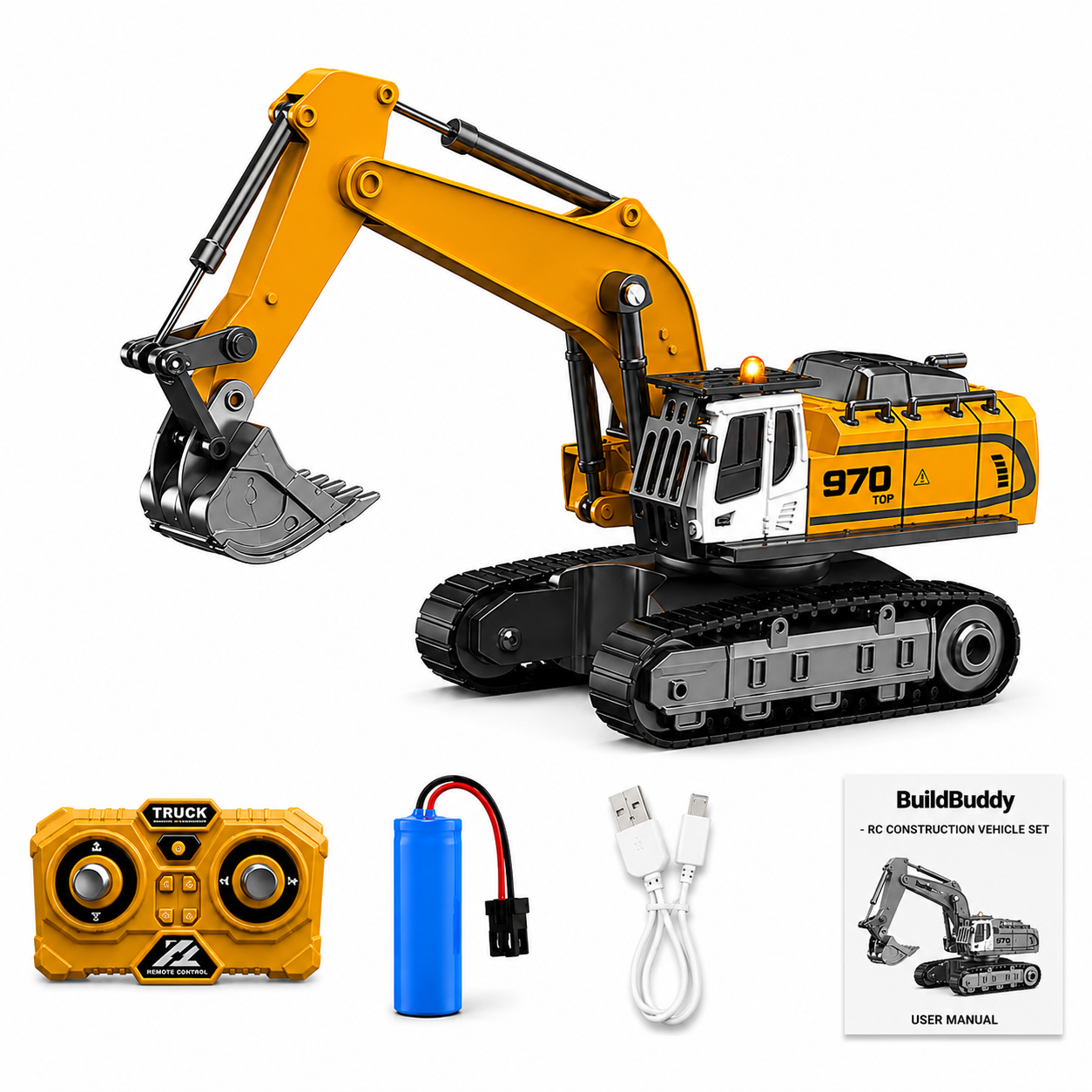 BuildBuddy - RC Construction Vehicle Set
