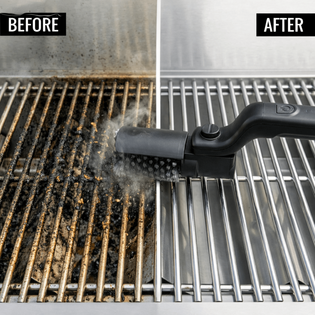 GrillBoss – Electric BBQ Grill Cleaner - OneTapWireless