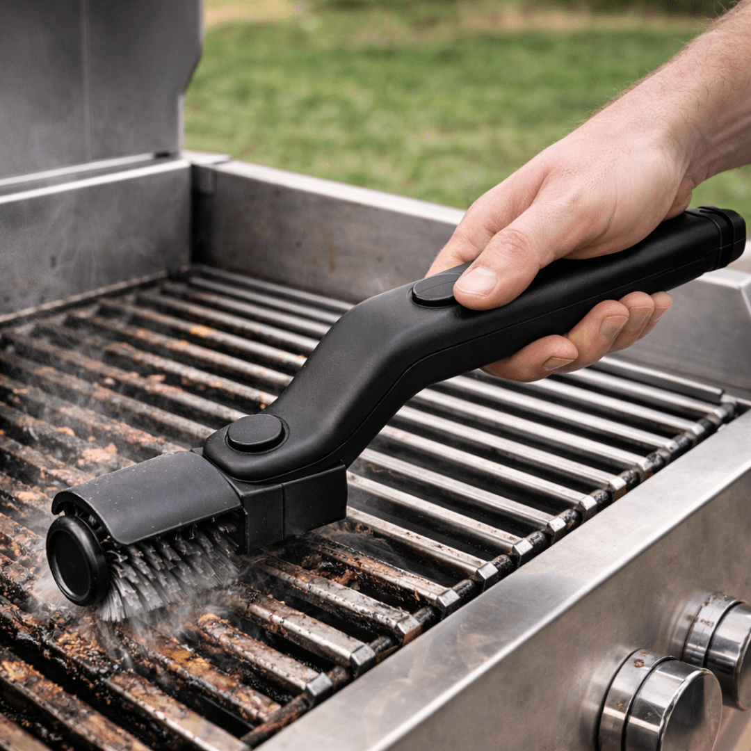 GrillBoss – Electric BBQ Grill Cleaner - OneTapWireless