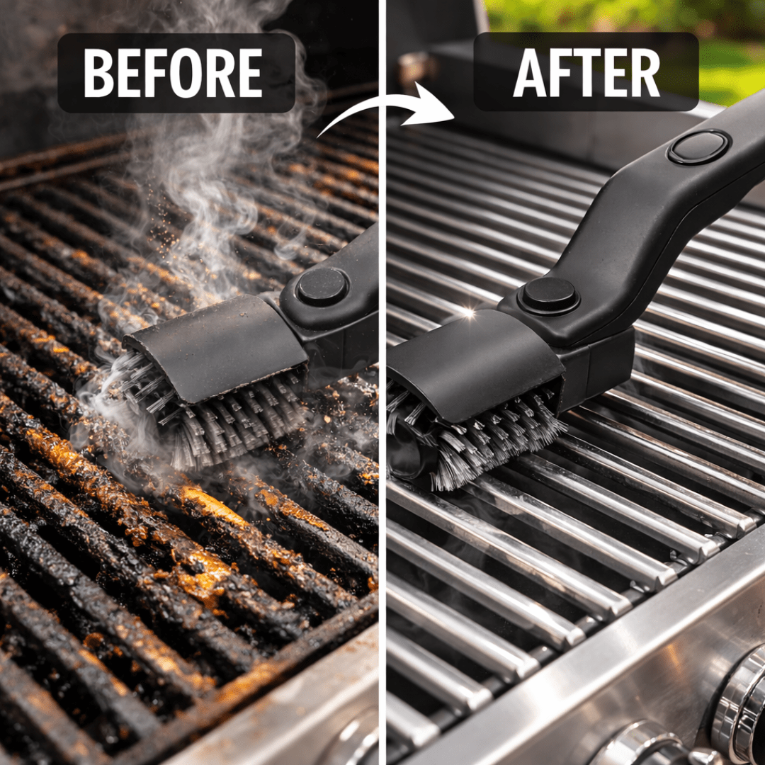 GrillBoss – Electric BBQ Grill Cleaner - OneTapWireless