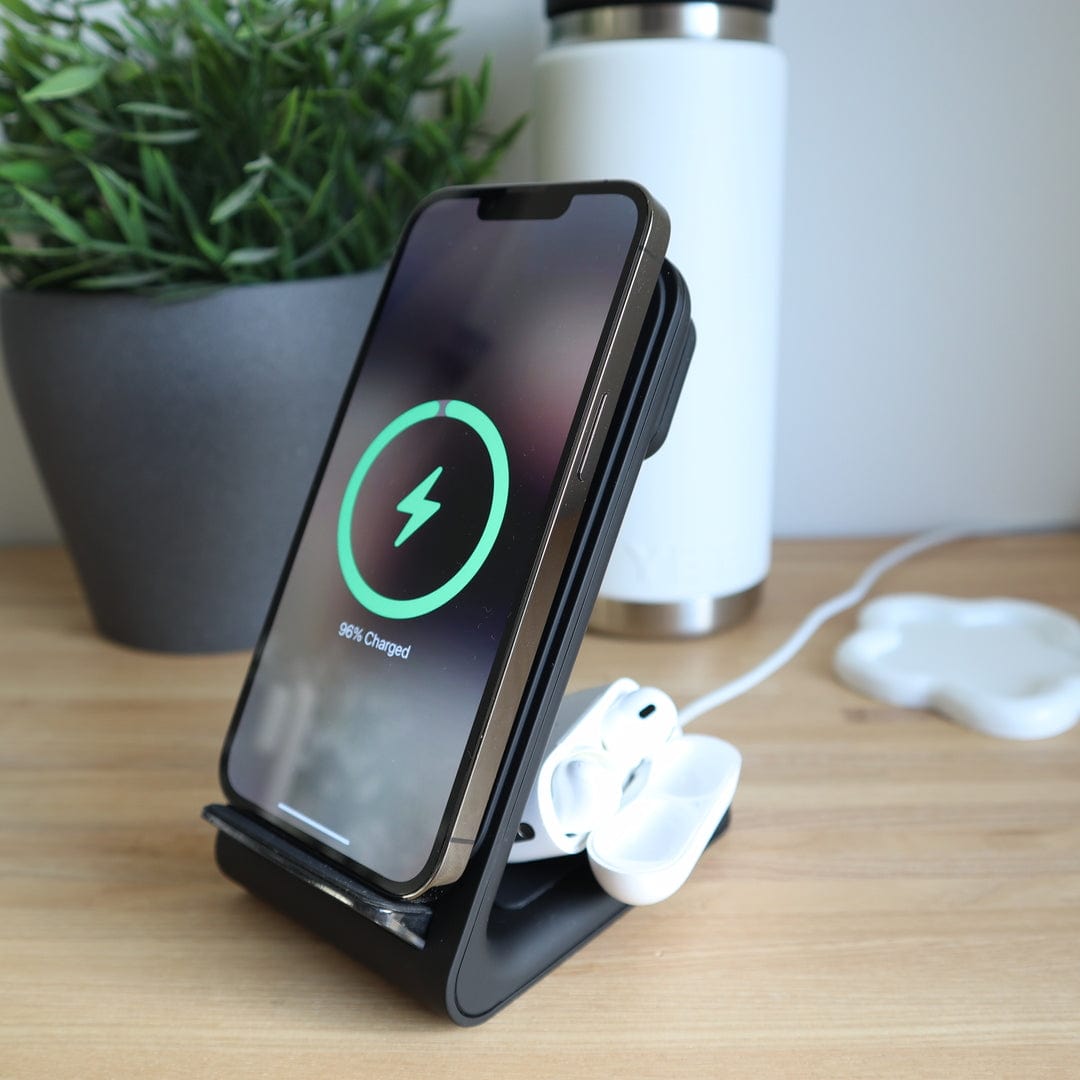 PowerBase Pro - 3-in-1 Wireless Charger