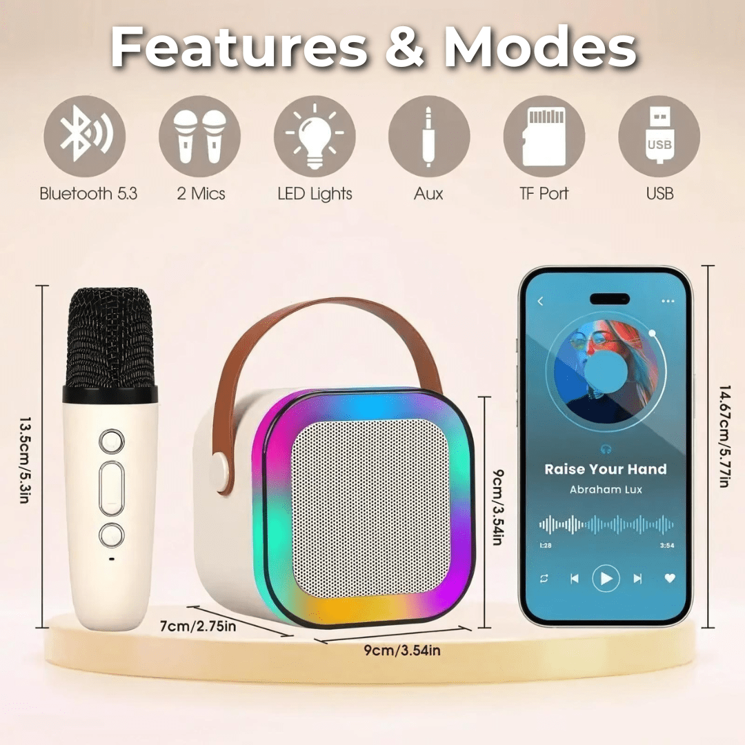 PortaView360 Pro Karaoke Bundle - OneTapWireless