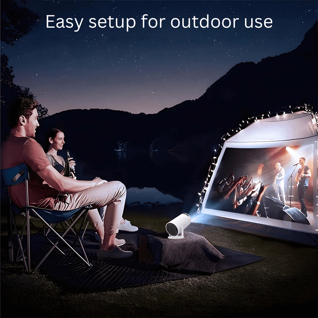 PortaView360 Pro - Ultra HD Portable Projector - OneTapWireless