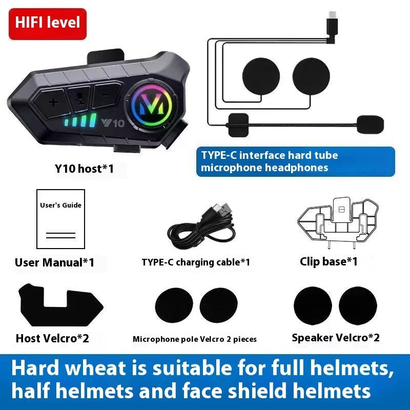 RideSync Motorcycle Helmet Headset - OneTapWireless